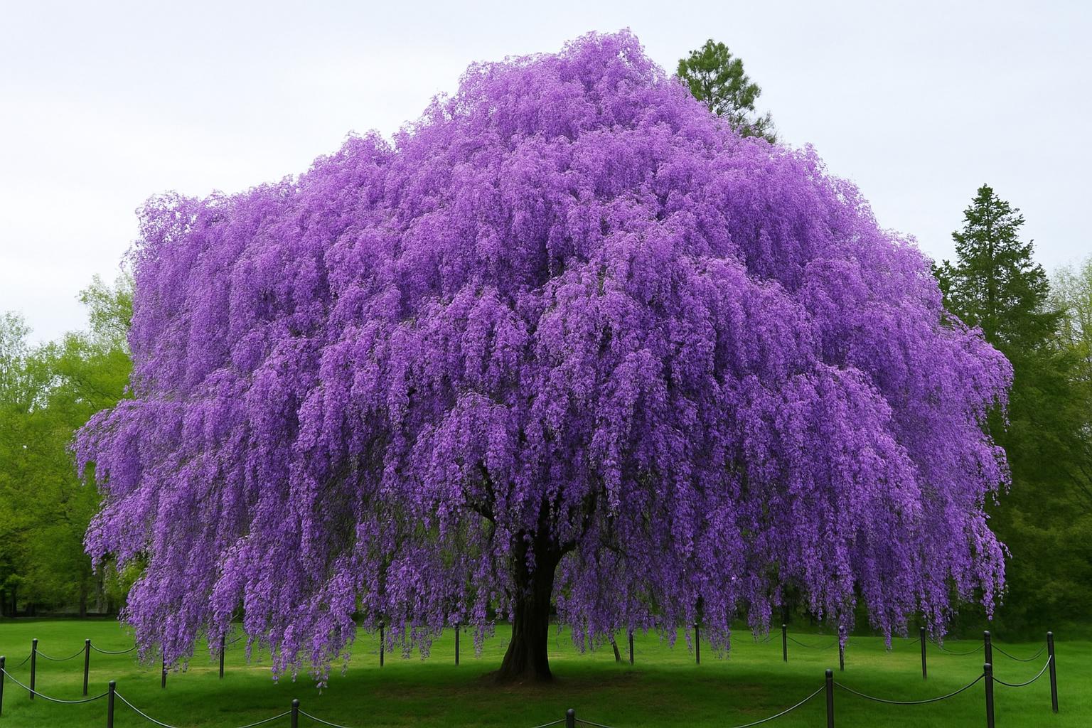 20 Violet Purple Weeping Sakura Cherry Seeds – Rare Exotic