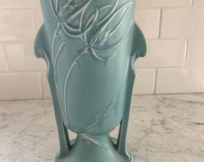 1936 ROSEVILLE Pottery Teasel VASE Pattern 88710. 10.25 Etsy