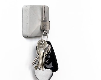 Magnetischer Schlüsselhalter einzeln, 2er-/3er-/4er-Set- Die edle Blickfang Schlüsselaufbewahrung, extra starker Magnet,