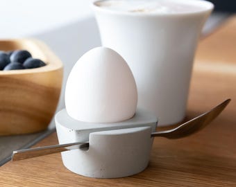 Portauova in cemento, set da 2, 4 o 6; portauova di alta qualità. Fatti a mano in Germania.