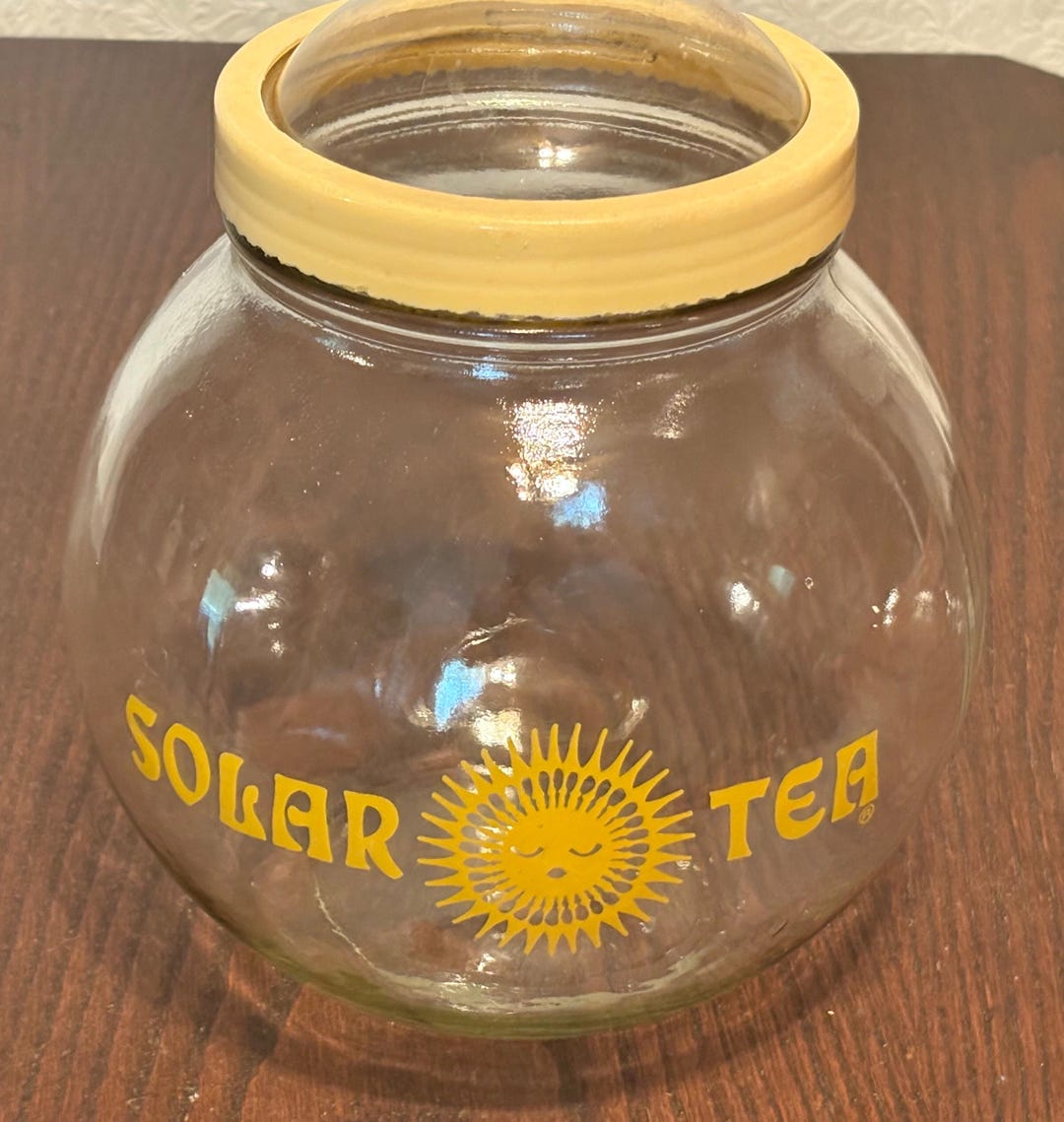 Vintage Solar Tea Maker Jar: 1-gallon Sun Tea Brewer - Etsy