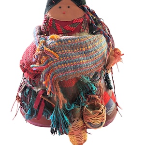 Peruvian Andean folk doll