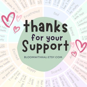 Kids Emotion Wheel Printable | Emotions Chart for Classroom or Therapy