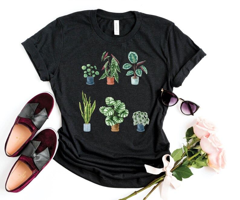 Houseplant Shirt Plant Shirt Plant Lady Shirt Plant Lover Etsy