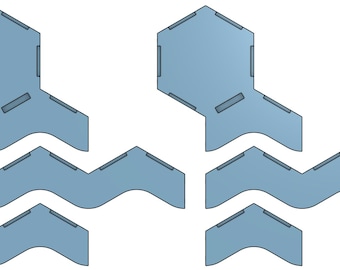 Settlers of Catan Magnetic Board Upgrade - Seafarers Parts