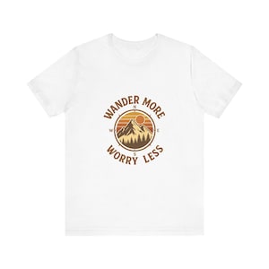 Adventure Tee - Retro Nature Shirt for Hiking Enthusiasts, Unisex Jersey Short Sleeve T-Shirt, Travel Quote Shirt, Outdoor Camping Top,