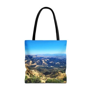 Mt Diablo Tote Bag - Nature Lover Gift, Hiking Bag, Outdoor Adventure, Mountain Landscape, Travel Tote, Eco-Friendly Bag