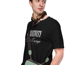 La creatività richiede coraggio - citazione - maglietta unisex stampata