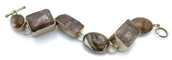 Large Statement Bracelet Sterling Silver AKR Amy … - image 2