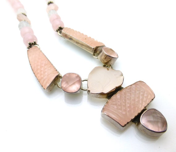 Statement Necklace Sterling Silver AKR Amy Kahn R… - image 9