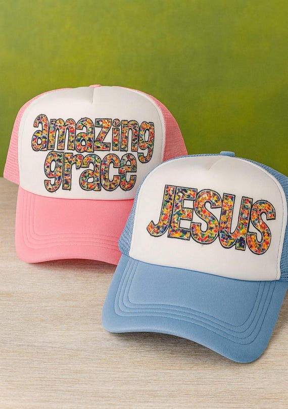 Christian Based Trucker Hat Custom Design - Etsy display picture 3