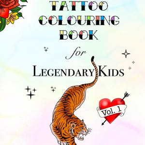 Tattoo Colouring Book Vol. 1
