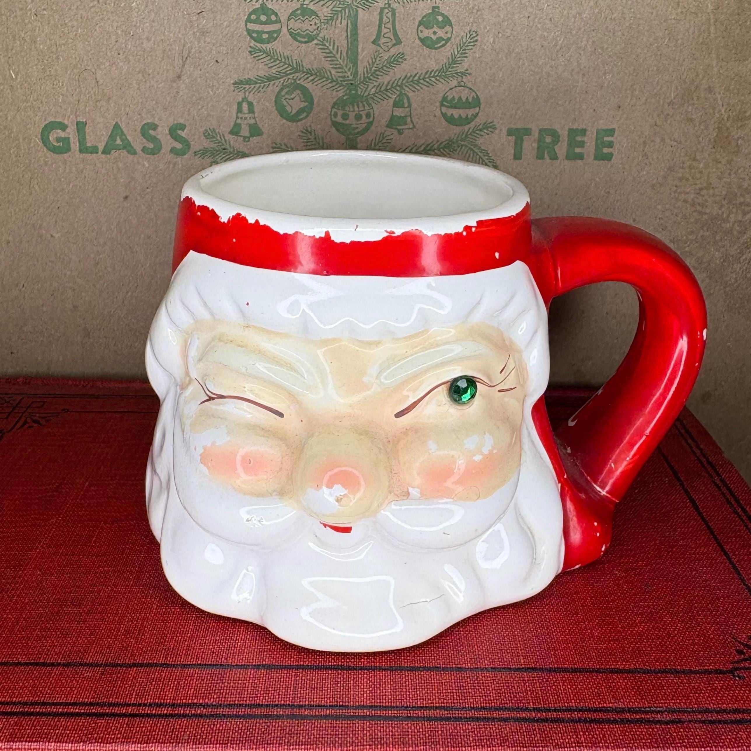 希少☆ヴィンテージ☆ホルトハワード・サンタピッチャー Holt howard santa - Etsy 日本