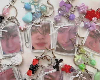handmade personalized k-pop keychain