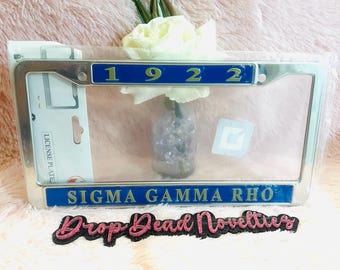 Ramka tablicy rejestracyjnej Sigma Gamma Rho