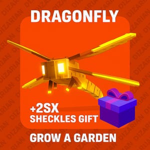 Dragonfly | Grow a Garden | Cheapest +2SX Sheckles Gift