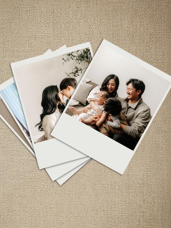 レトロなポラロイド風マグネット写真（4枚セット） - Etsy 日本