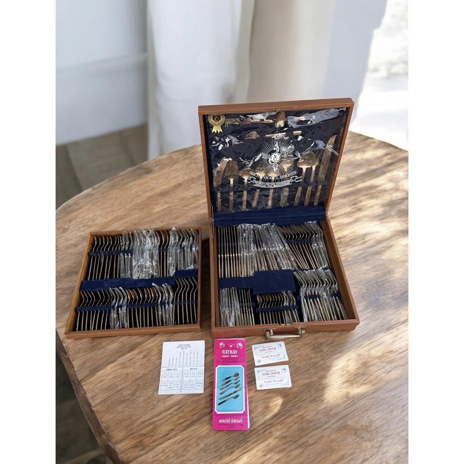 Thai bronze cutlery set - Etsy 日本