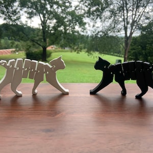 Flexi Cat 3D Printed