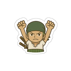 Zoro One Piece Die-Cut Sticker
