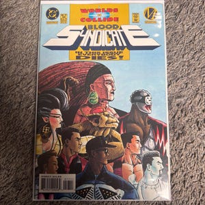 1994 DC Comics Blood Syndicate #17 Mirror Faces Mirror Comic Book