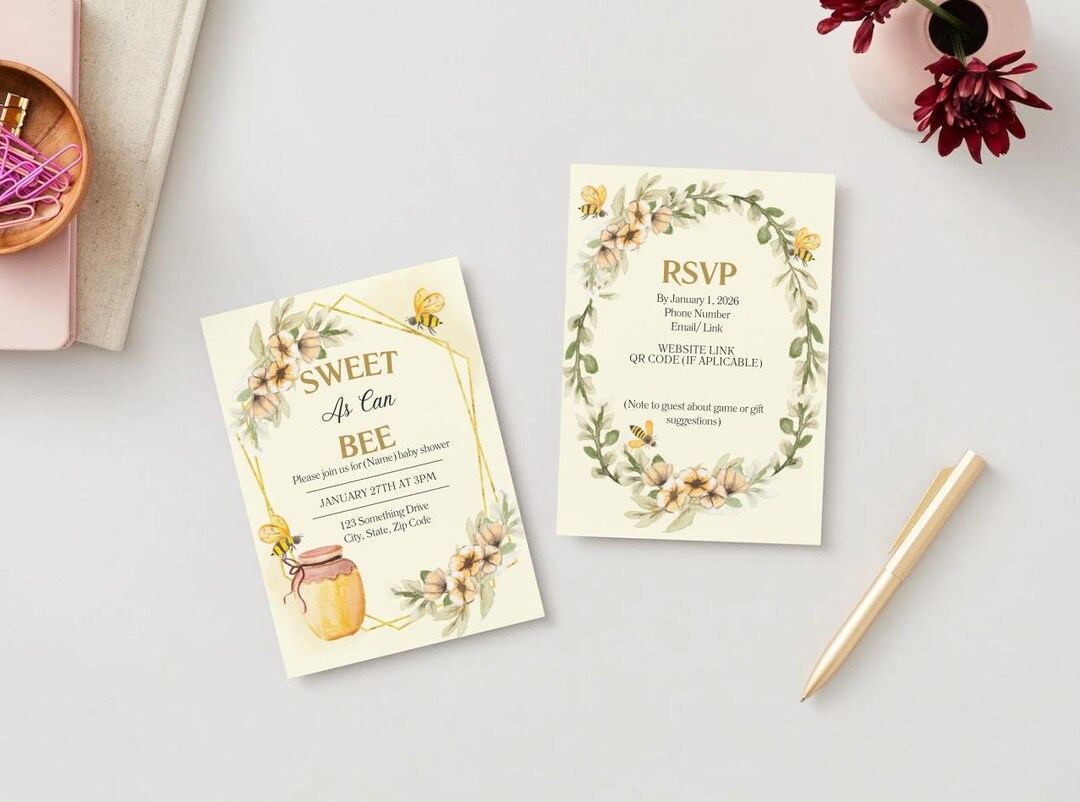 Sweet as Can Bee Baby Shower - Etsy