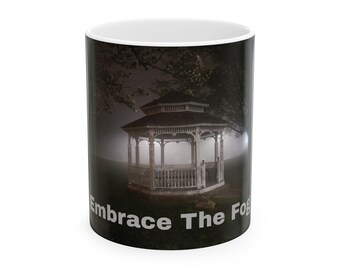 Embrace The Fog, Ceramic Mug with Inspirational design, Cozy Home, Gift for Nature Lovers, Coffee Cup for Relaxation, Unique Mug [...]