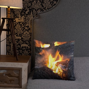 Smoky Logs - Pillow