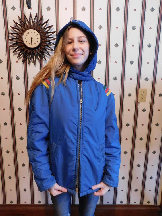 Incredible Vintage Mighty Mac Winter Jacket, Hands
