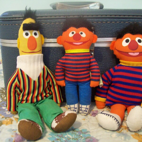 RESERVED FOR NEERA Sesame Street Pals Bert and Ernie Dolls