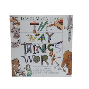 CD-ROM vintage non testé « The way things work » de David Macaulay (1994) pour PC IBM
