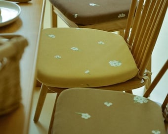 Windsor Chair Cushion – Horseshoe Seat Pad for Dining or Office Chair, Non-Slip Breathable Seat Cushion, All Seasons Chair Mat