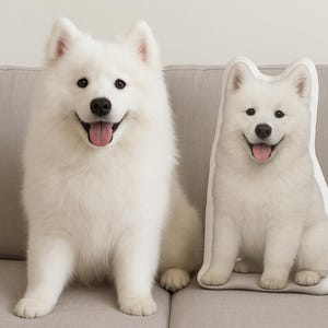 Custom Pet Photo Pillow: Personalized Dog & Cat Cushion, Pet Memorial Keepsake