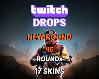 Rust Twitch Drops - Ronda 45 - 17 aspectos - Entrega rápida - Producto digital