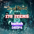 Sea of Thieves - Twitch Drops | 179 Items | Fast Digital Delivery