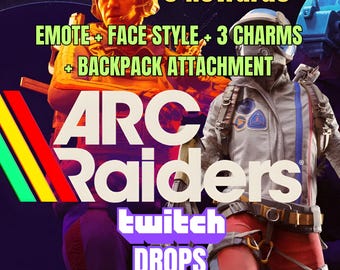 Drops de Twitch de Arc Raiders: 6 recompensas - Entrega rápida - Descarga digital