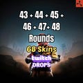 Rust Twitch Drops | 68 Skins | Rounds 43 + 44 + 45 + 46 + 47 + 48 | Fast Delivery | Digital Pack