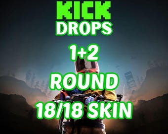 Rust Kick Drops - Ronda 1 + 2 - 18 aspectos - Entrega rápida - Paquete digital