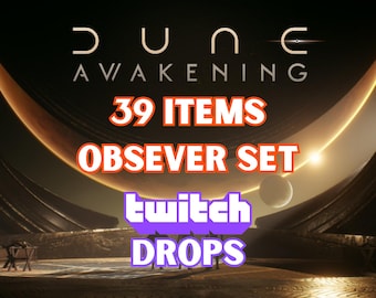 Dune: Awakening Twitch Drops - 39 artículos - Entrega rápida - Descarga digital