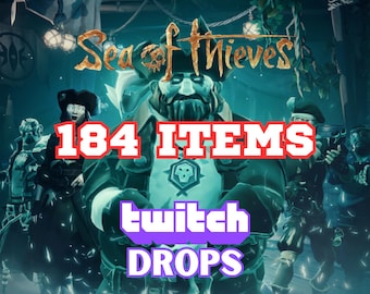 Sea of Thieves - Twitch Drops | 184 items | Snelle digitale levering