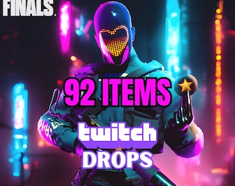 Twitch Drops de la Final - 92 artículos - Entrega rápida - Archivo digital seguro