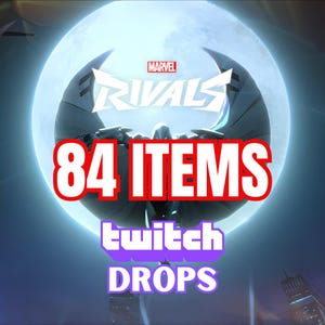 Marvel Rivals Twitch Drops - 84 items - snelle levering - veilig