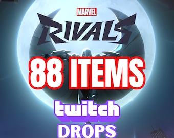 Recompensas de Twitch para Marvel Rivals: 88 artículos - Entrega rápida y segura