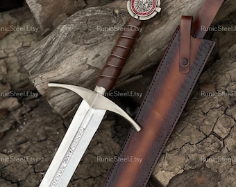 Épée des Templiers The Accolade Sword : réplique de collection faite main
