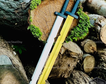 Épée écarlate de Finn faite main : réplique cosplay Adventure Time cadeau de Noël
