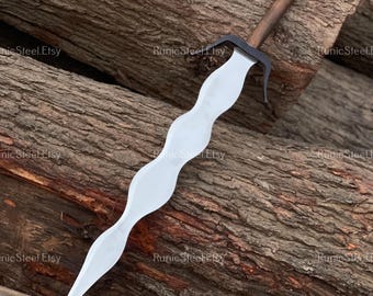 Épée Lord Shen forgée à la main - réplique cosplay Kung Fu Panda à collectionner