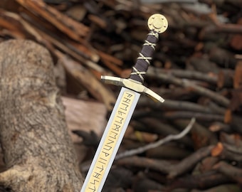 Réplique d'épée Excalibur : présentoir décoratif inspiré du film