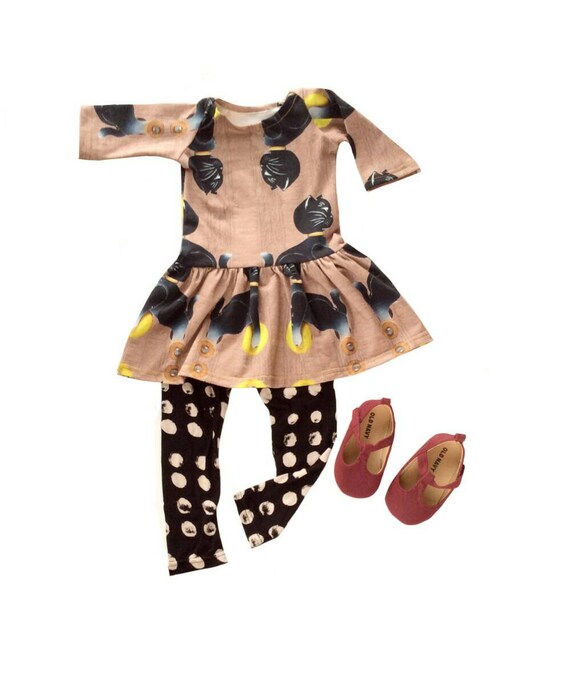 Items similar to Organic baby clothes Baby girl outfit Baby girl dress