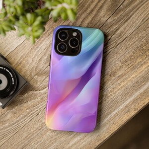 Vibrant Phone Case with Abstract Design, Colorful Tech Accessories, Stylish Gift for Her, Durable Case, Trendy Mobile Cover