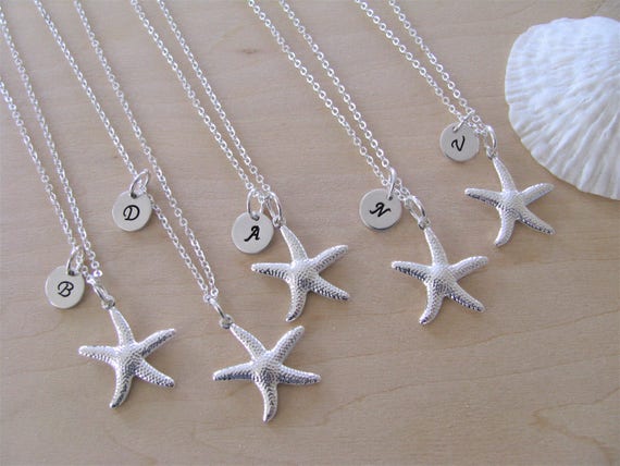 simple bridesmaid necklaces